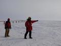 #3: Shortly after leaving Barrow, Andy points the direction.