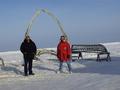 #5: Andy and Joe at the famous Barrow whalebone shot.