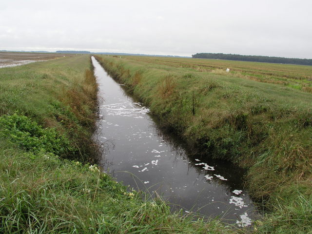 35N 91W sits just west (right) of this ditch.