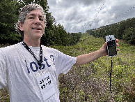 #7: Joseph Kerski at the confluence.