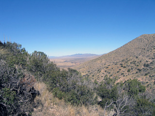 #1: View north from confluence towards Mt Graham. Not much has changed in the 11 years since my last visit