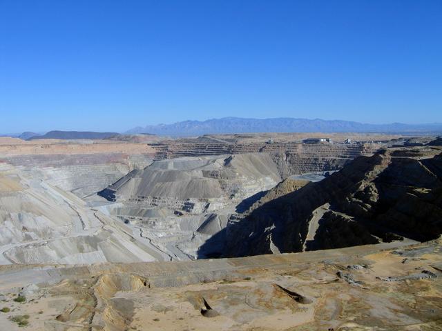 On top of the ASARCO Copper Mine