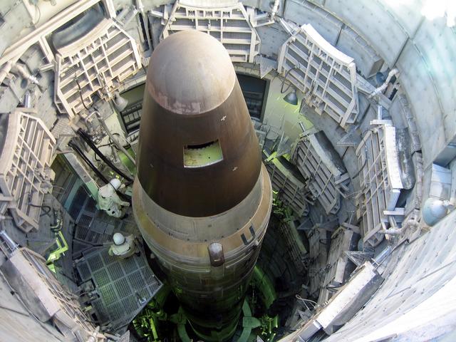 Nadir view at the Titan Missile Museum