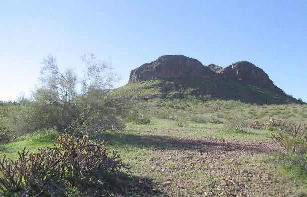 South view from the NAD27 33N113W Confluence