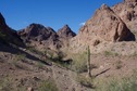 #5: View North from 0.13 miles east of the point. (The view North from the actual point - on the rock face - is probably similar to this.)