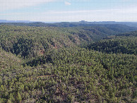#10: View South, from 120m above the point