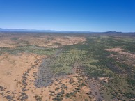 #9: View East from 120 m above the point