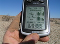 #7: GPS reading at the confluence point.