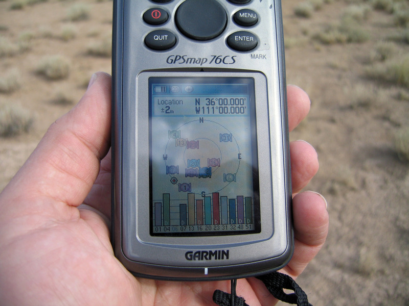 GPS position