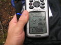 #4: GPS view on the 112th Meridian at the closest approach I could get to the confluence.