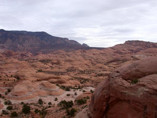 East view, Navajo Mt in distance
