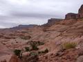 #3: South up Aztec Creek, Cummings Mesa on right