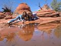 #7: Confluence girls and tadpoles at confluence zeropoint