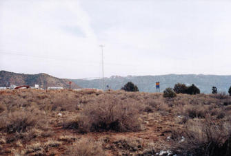 #1: View East--"Welcome to Arizona"