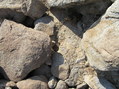 #7: Ground cover at the confluence.  Not much "cover" here...just boulders.