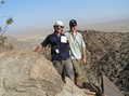 #9: Joseph Kerski and Michael Gould at the confluence point.