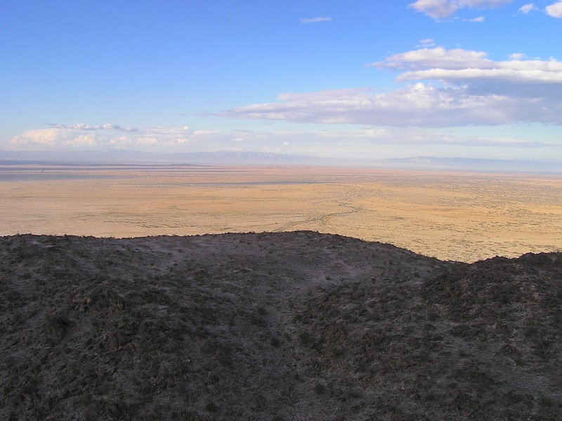 View North (towards the Salton Sea, far in the distance)
