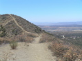 #2: View from the top of the ridge to the east of the confluence, looking south-southwest. 