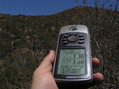 #4: Best view of the GPS receiver at the confluence point.