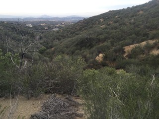 #1: Confluence of 34 North 117 West, in the foreground, looking northwest at the great view.