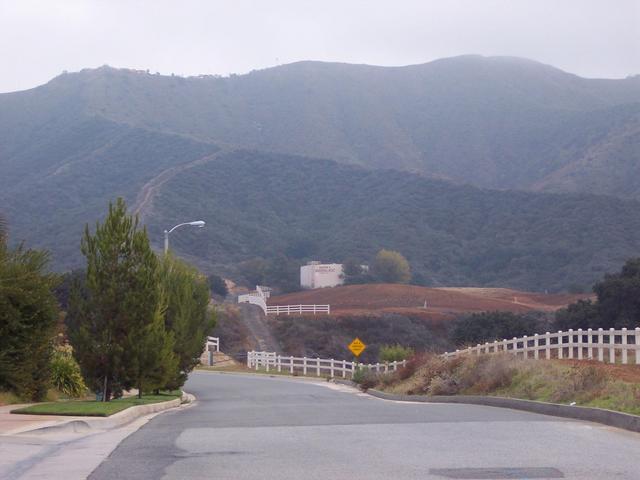 Start of the adventure at end of County Line Road