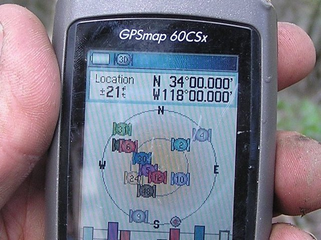 GPS zeroes out