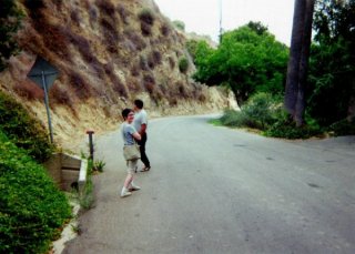 #1: Looking west along Oak Canyon Drive at Laurie and Mike