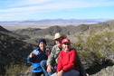 #8: Joseph Kerski, Jim Bowden, and Laura Bowden at the confluence point.