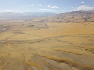 #10: View South from 120 m above the point