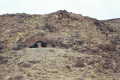 #4: A strange-looking cave (or perhaps an old mine shaft?) visible near the confluence point