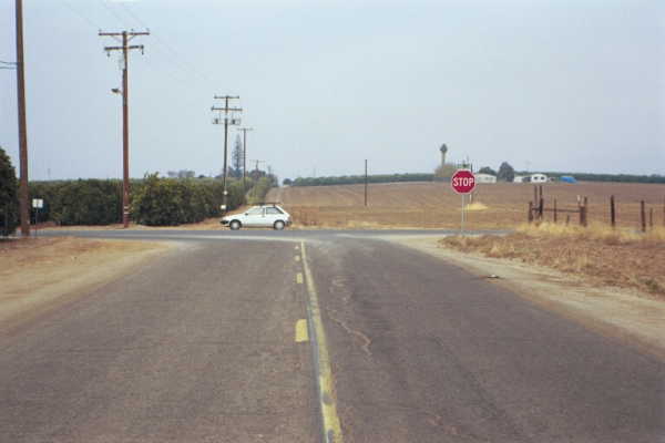 Looking north from the confluence point