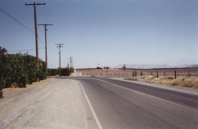 From the confluence looking north