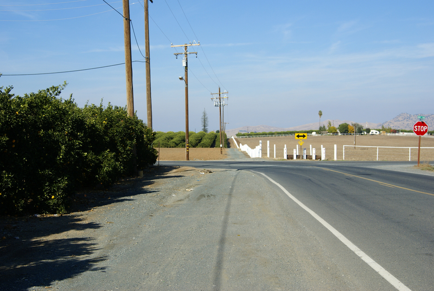 View north along Road 256