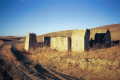 #2: Remnants of oil drilling equipment, just beside the confluence point.