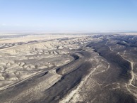 #9: View East from 120m above the point