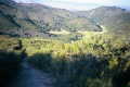 #3: The trail leading down the ridgeline towards the confluence (which is in the center of this photo)