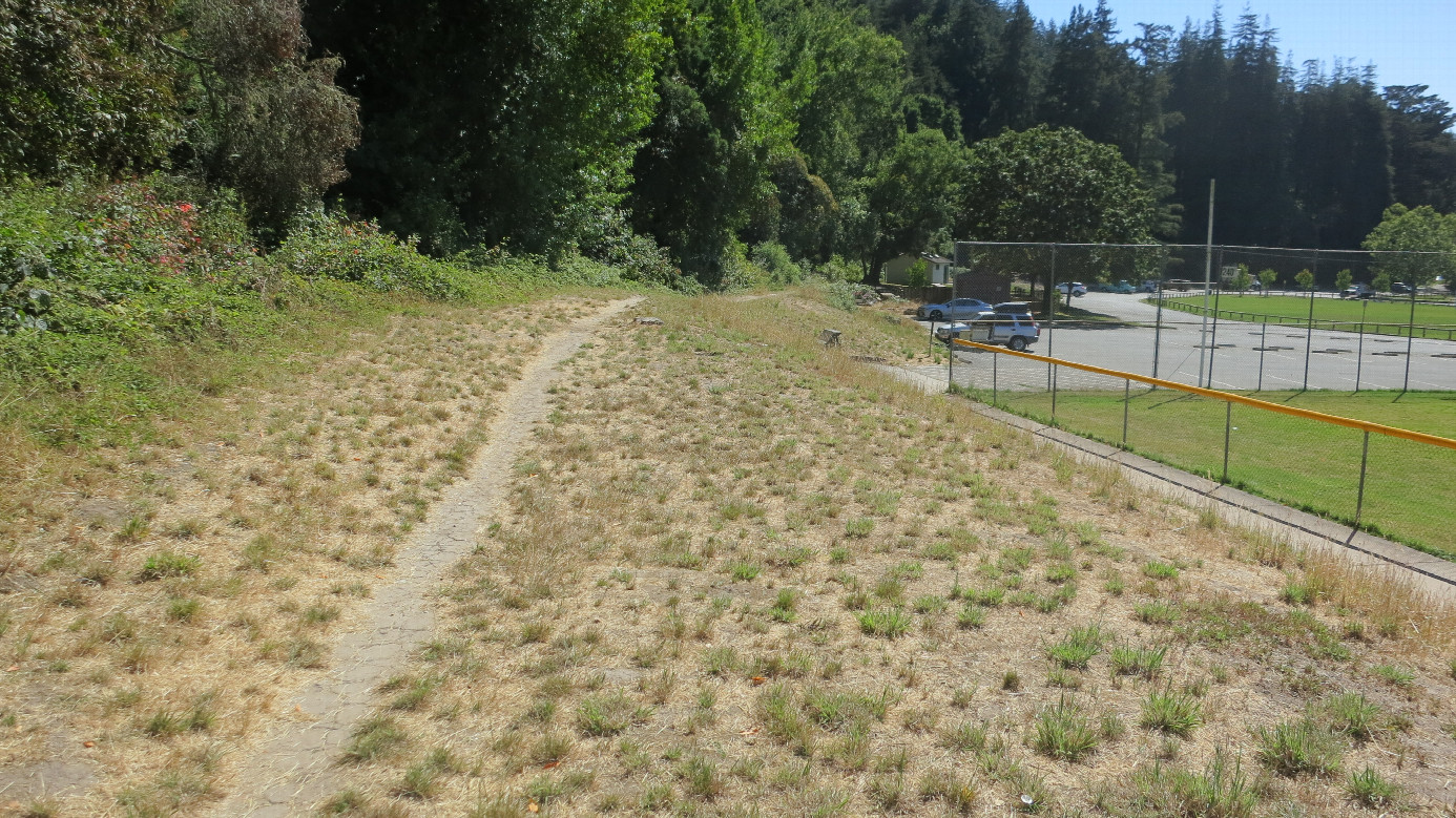 Path from Parking Lot