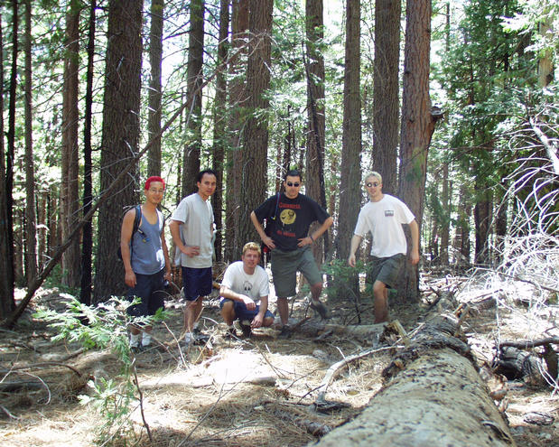 All of us at the confluence point