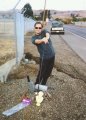 #2: Brody's golf stance: unorthodox, yet stylish