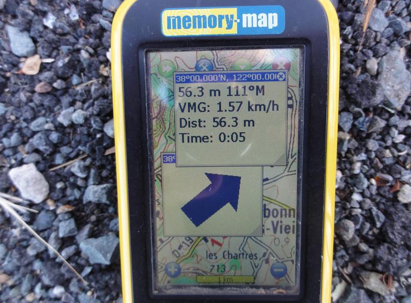 GPS screen