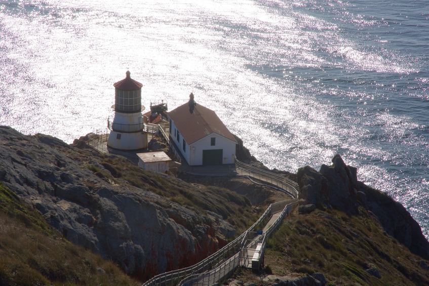 Nearby Point Reyes lighthouse