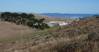 #6: A close-up view of the farm buildings to the East