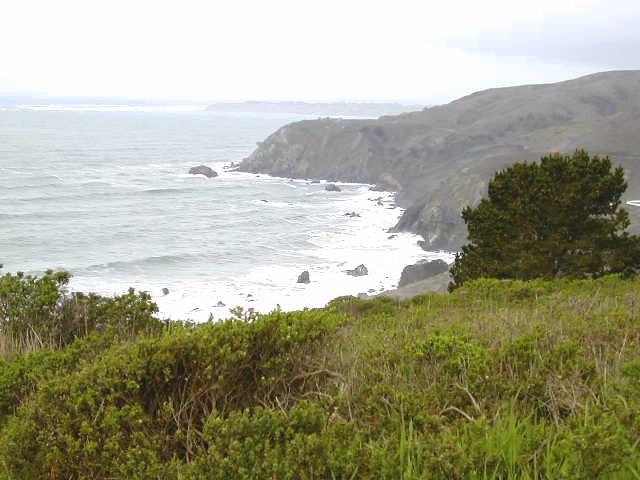 Coast along California Route 1