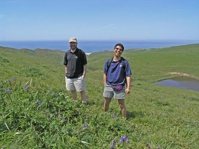 Mike & Raj on their first confluence