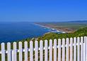 #9: Looking back towards the beach from the lighthouse area