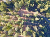 #7: Looking down on the point from a height of 120m.  (The point lies in the scrub in the lower right of the image.)