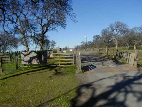 No Trespassing - entrance to ranchland - 1.8 miles to go