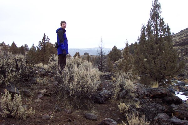 West from the confluence; Renee