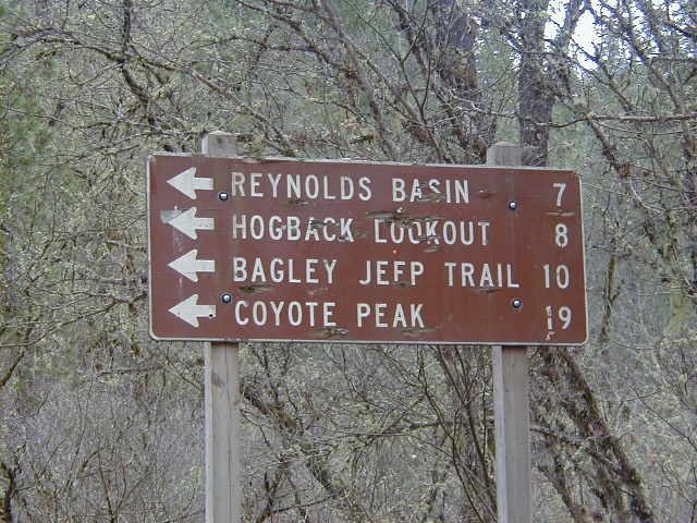 Sign pointing the way for those traveling East