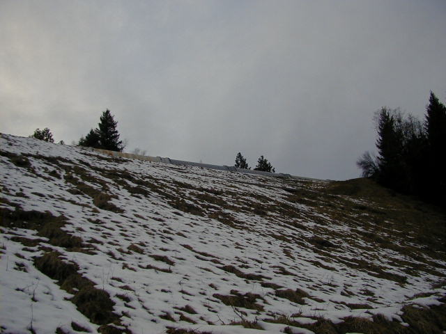 View of aquaduct at top of grade - 2 miles from Confluence